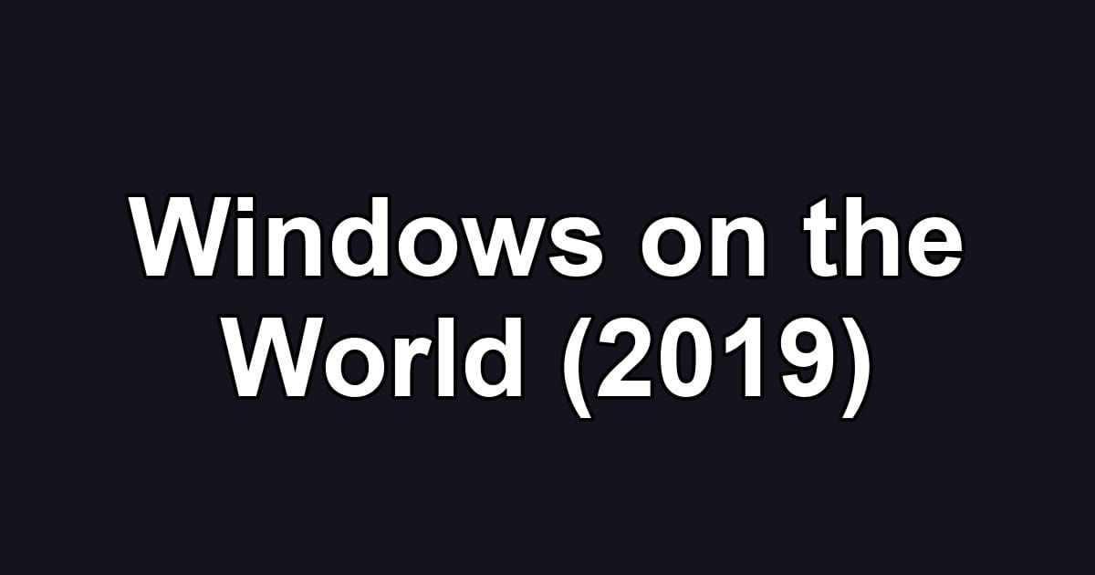 Windows on the World (2019)