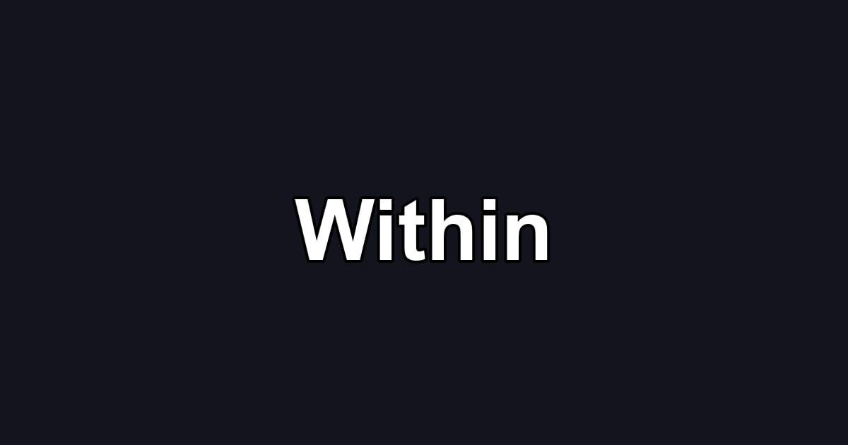 Within