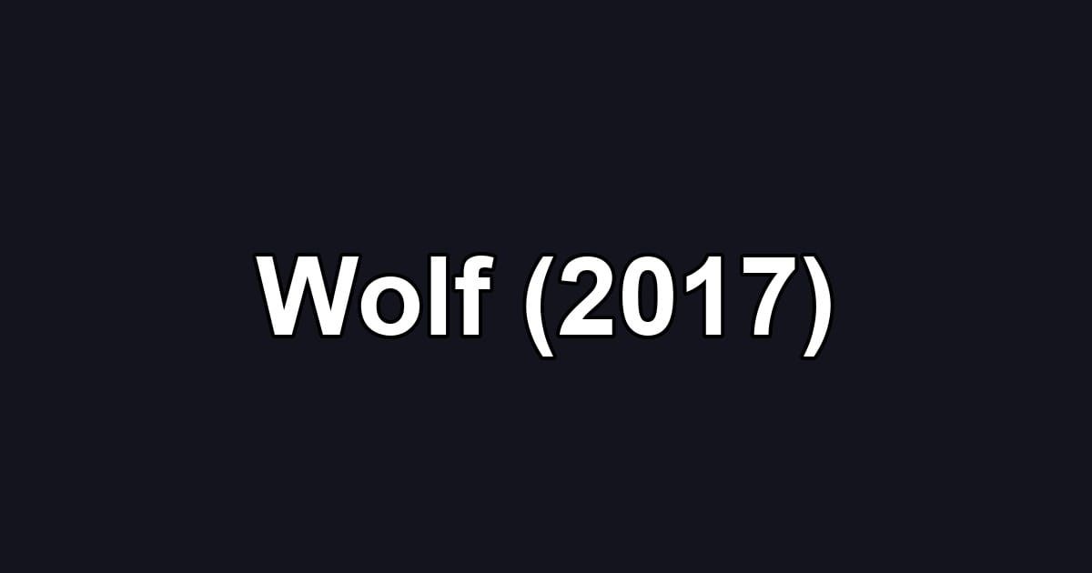 Wolf (2017)