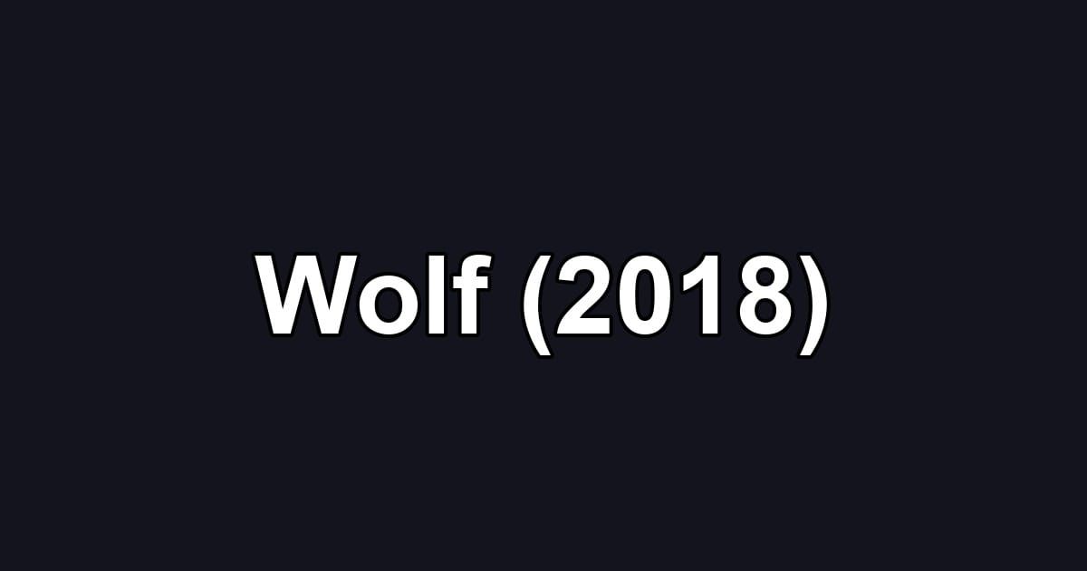 Wolf (2018)