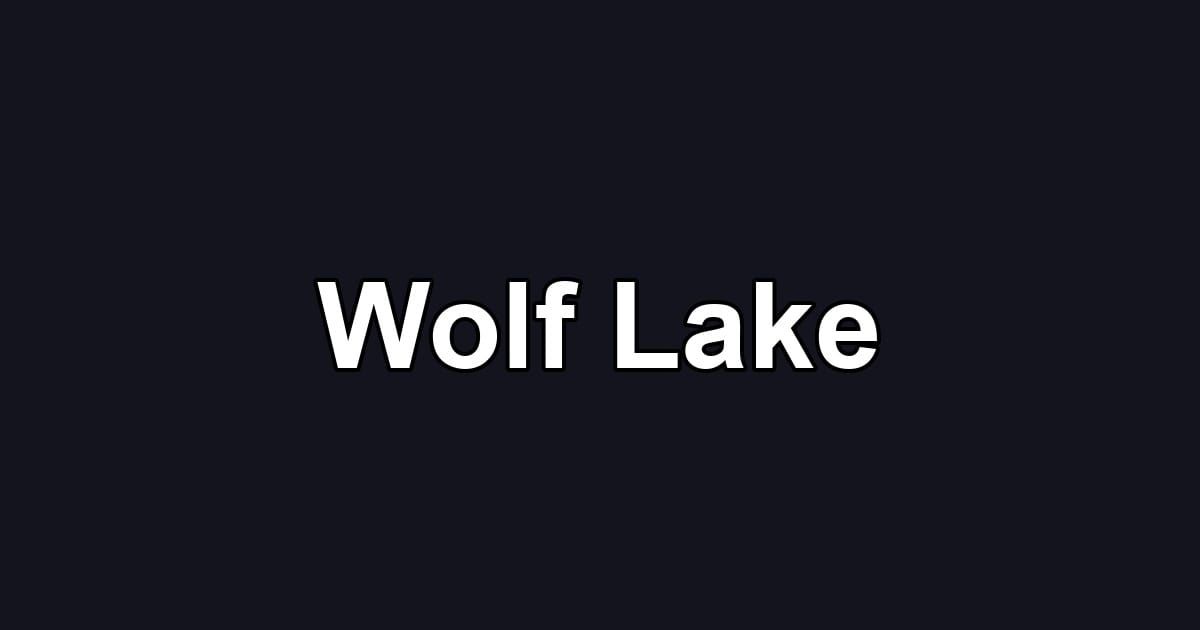 Wolf Lake