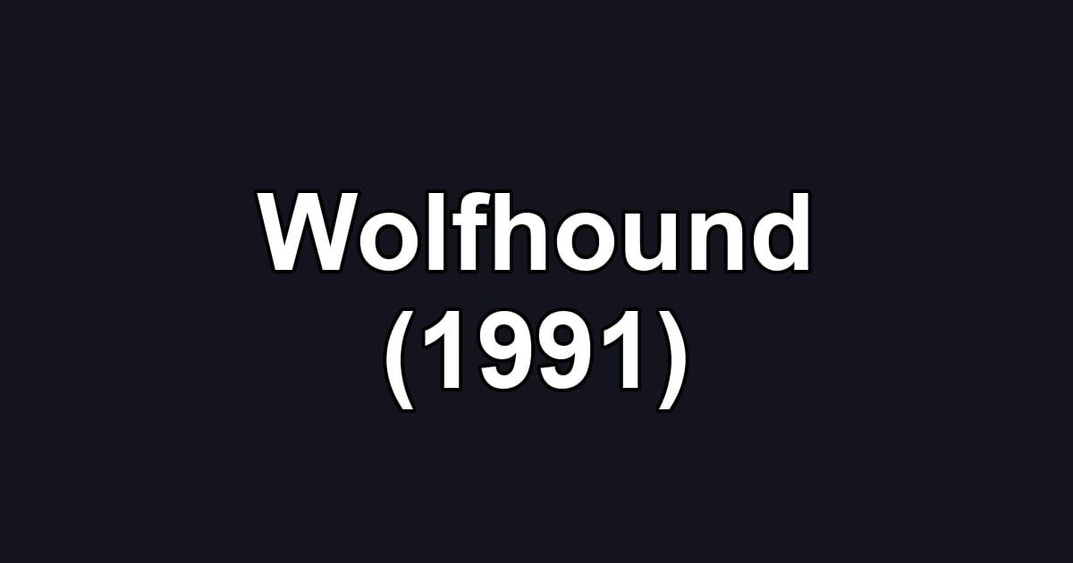 Wolfhound (1991)