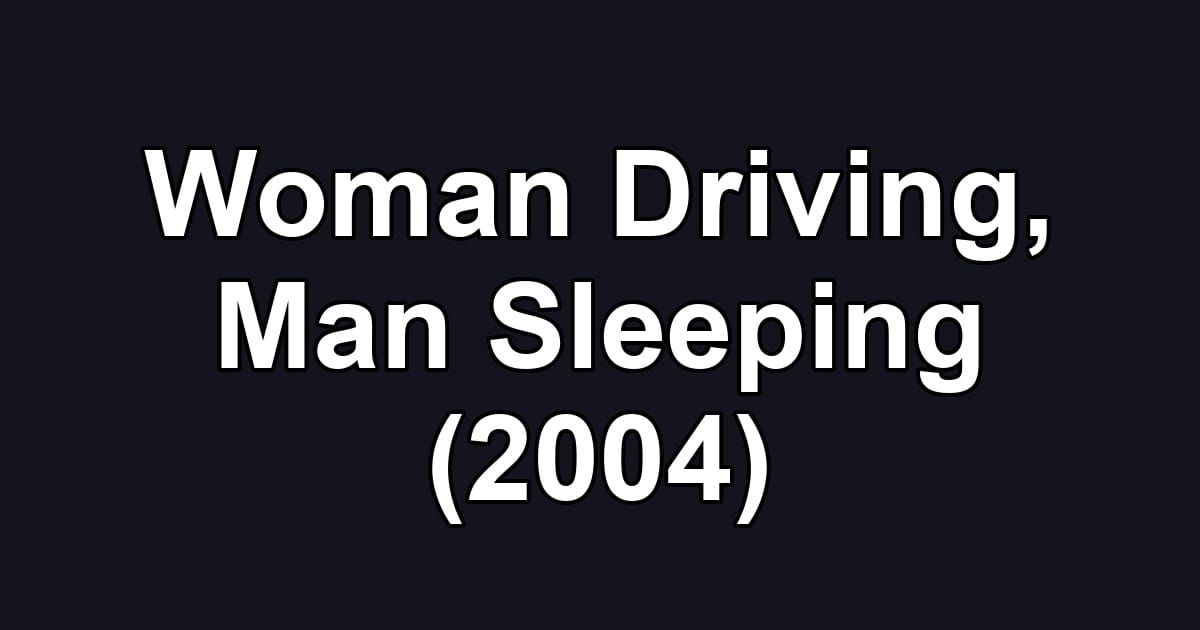 Woman Driving, Man Sleeping (2004)