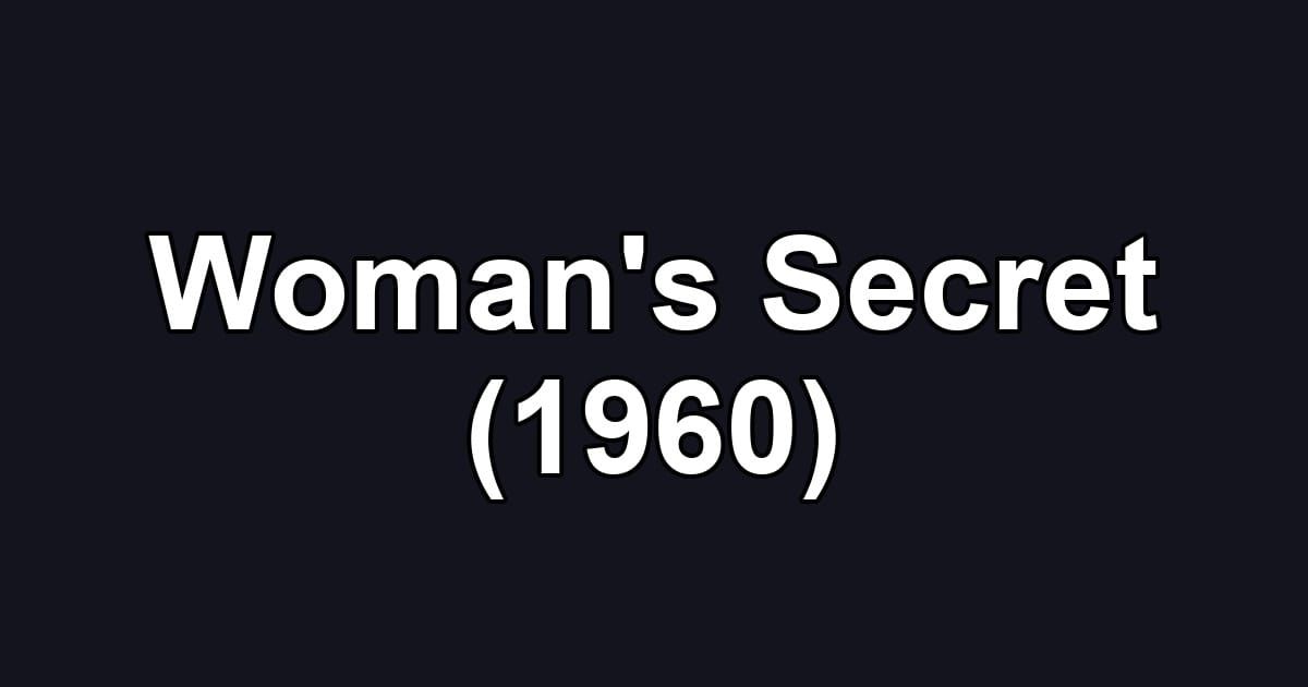 Woman's Secret (1960)