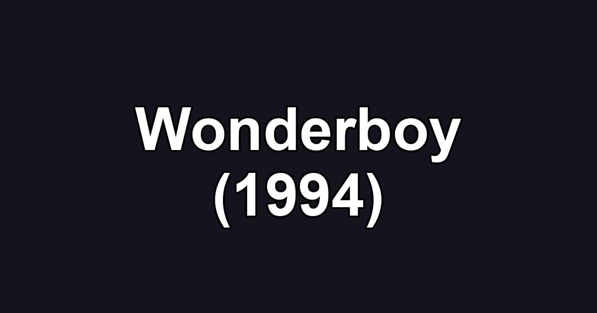 Wonderboy (1994)