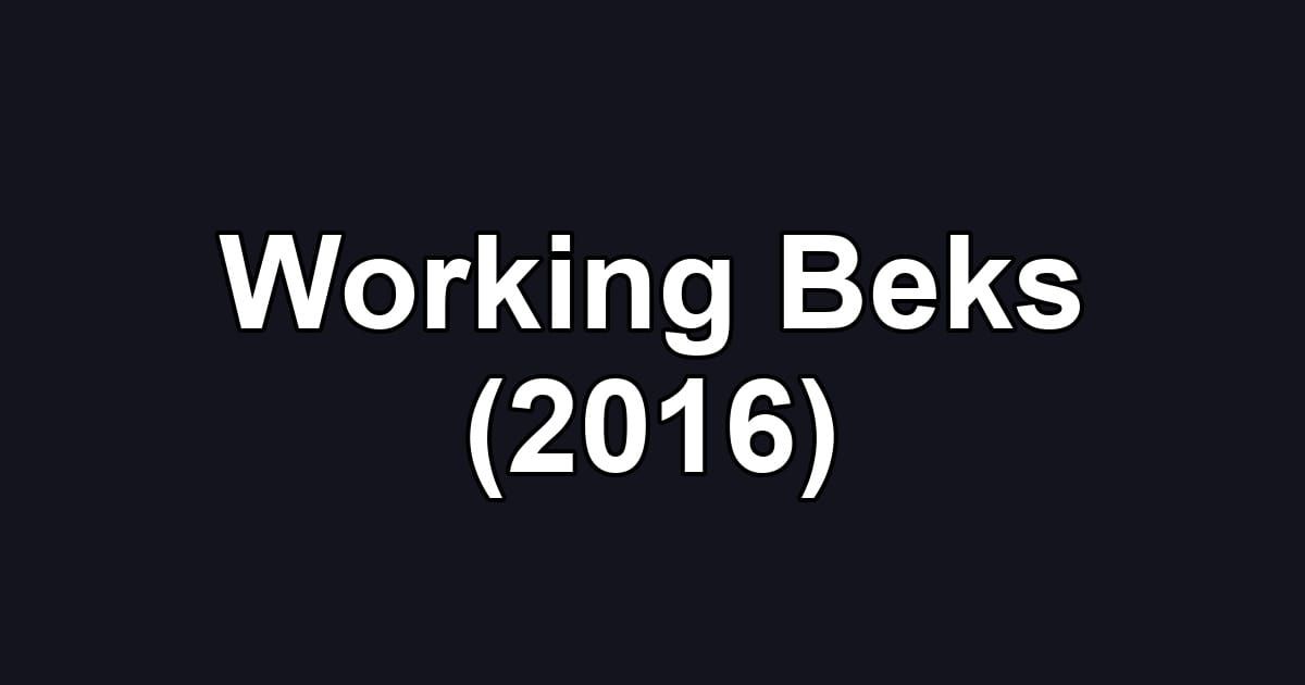 Working Beks (2016)