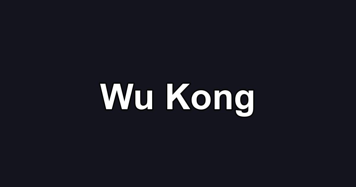 Wu Kong