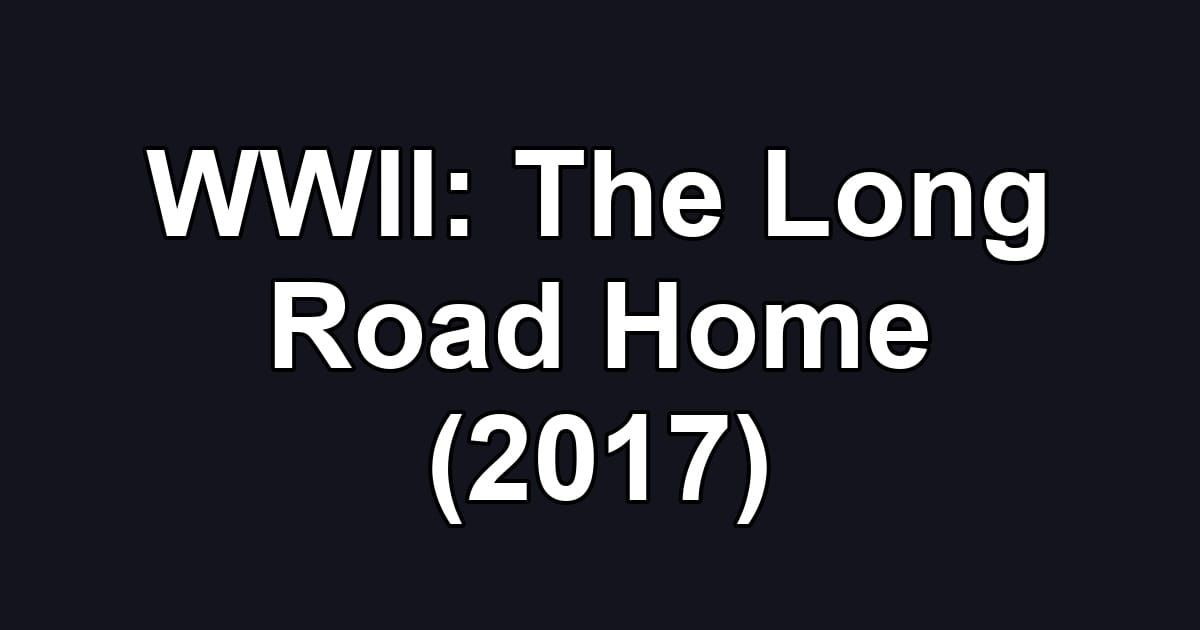 WWII: The Long Road Home (2017)