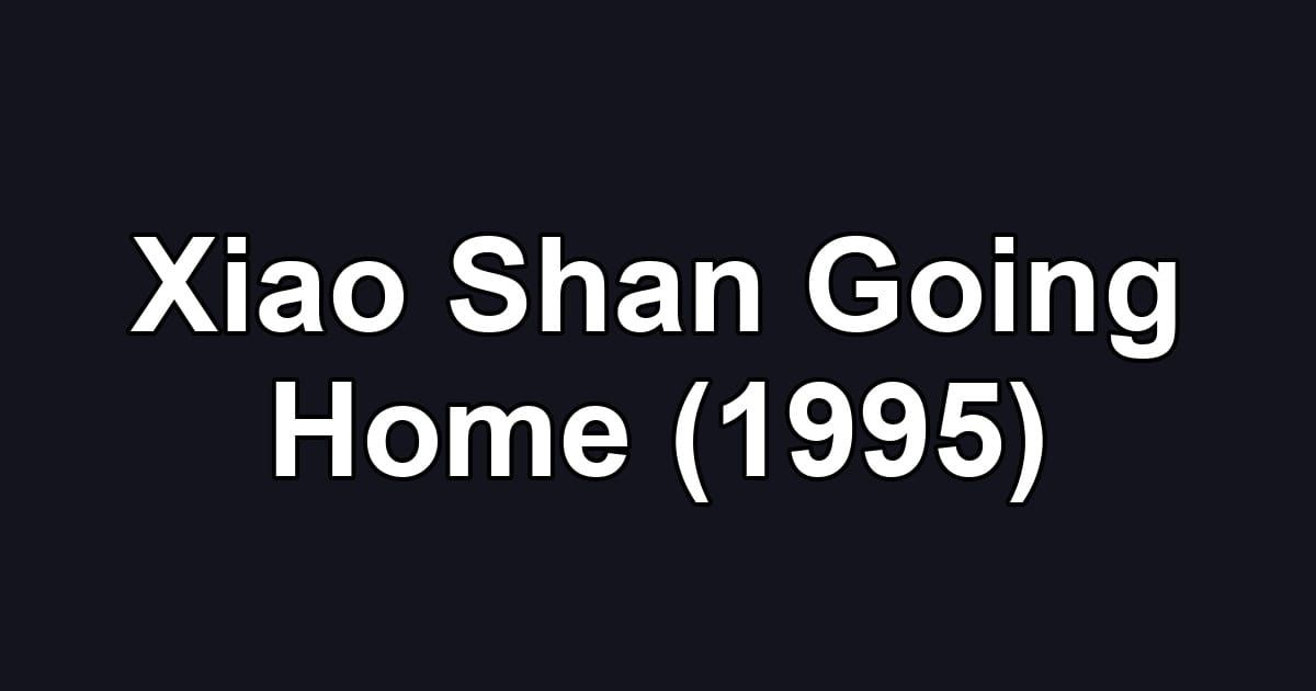 Xiao Shan Going Home (1995)