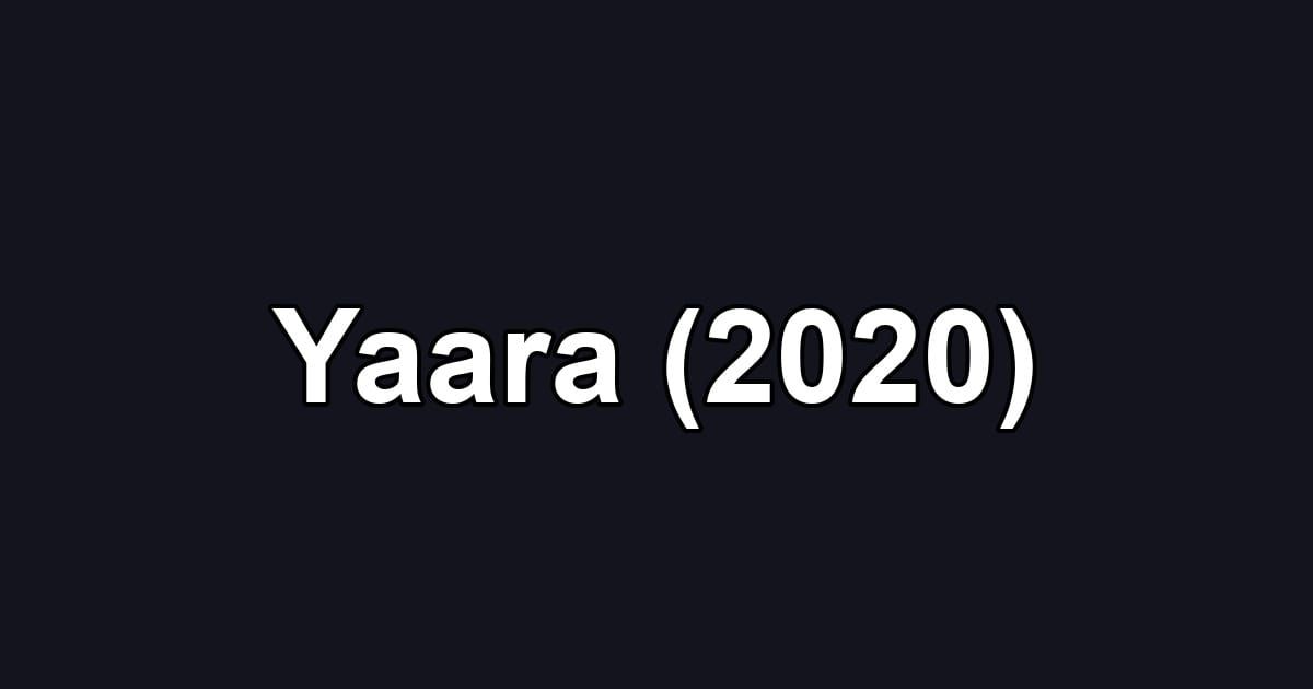 Yaara (2020)