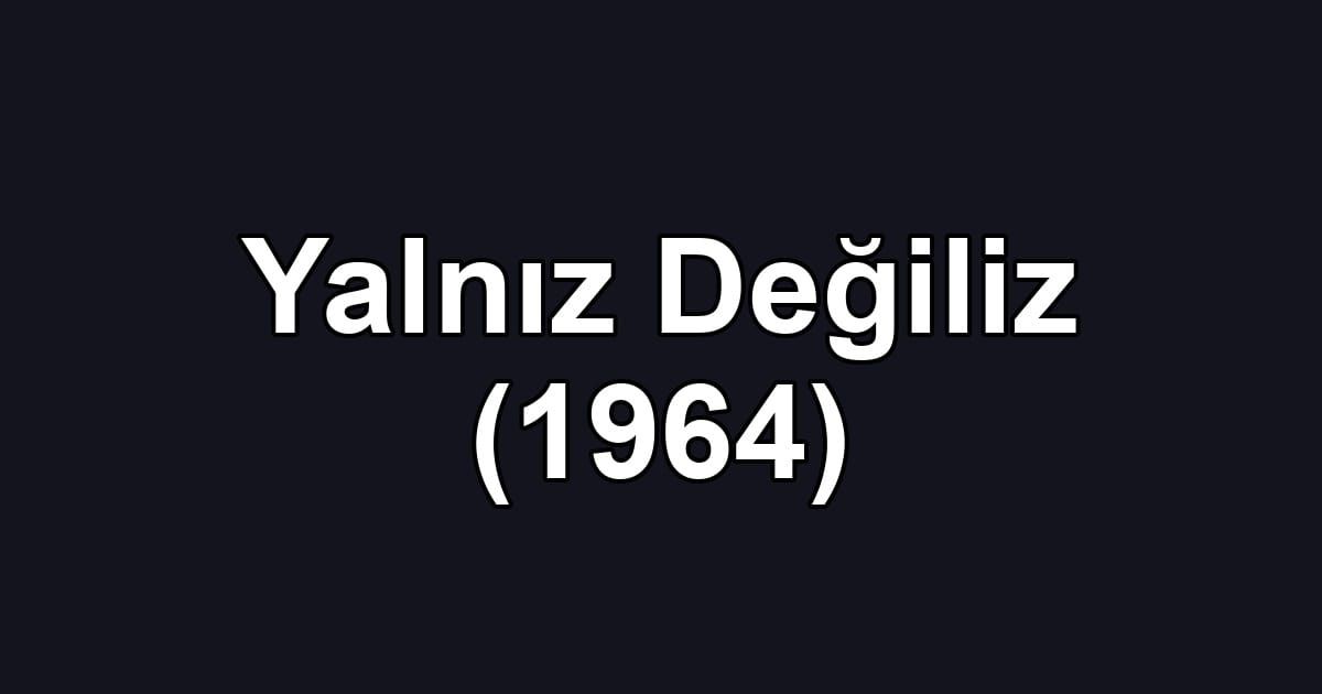 Yalnız Değiliz (1964)