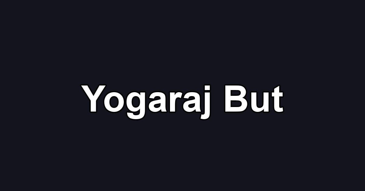 Yogaraj But