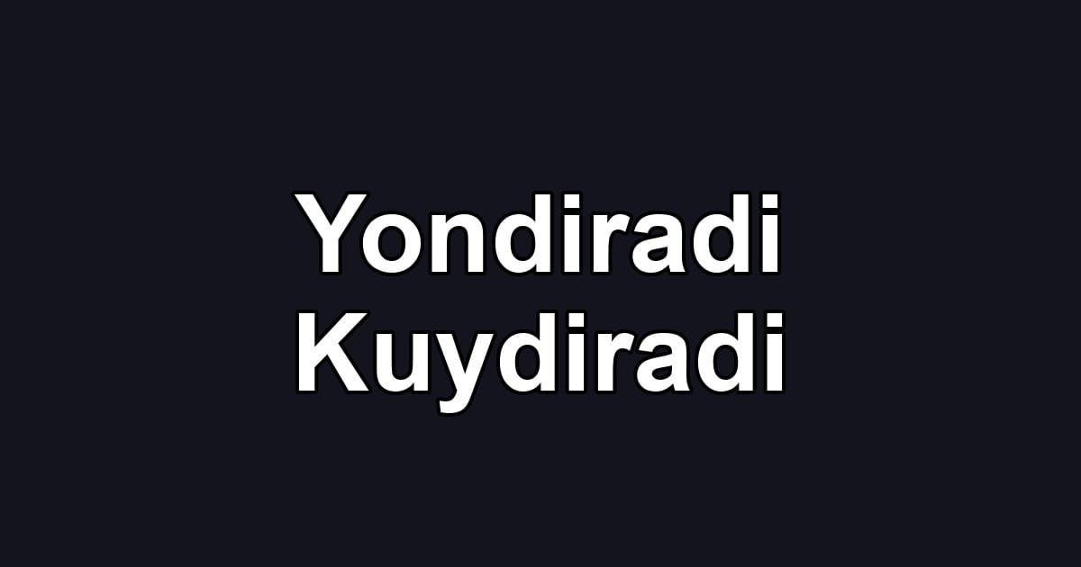Yondiradi Kuydiradi