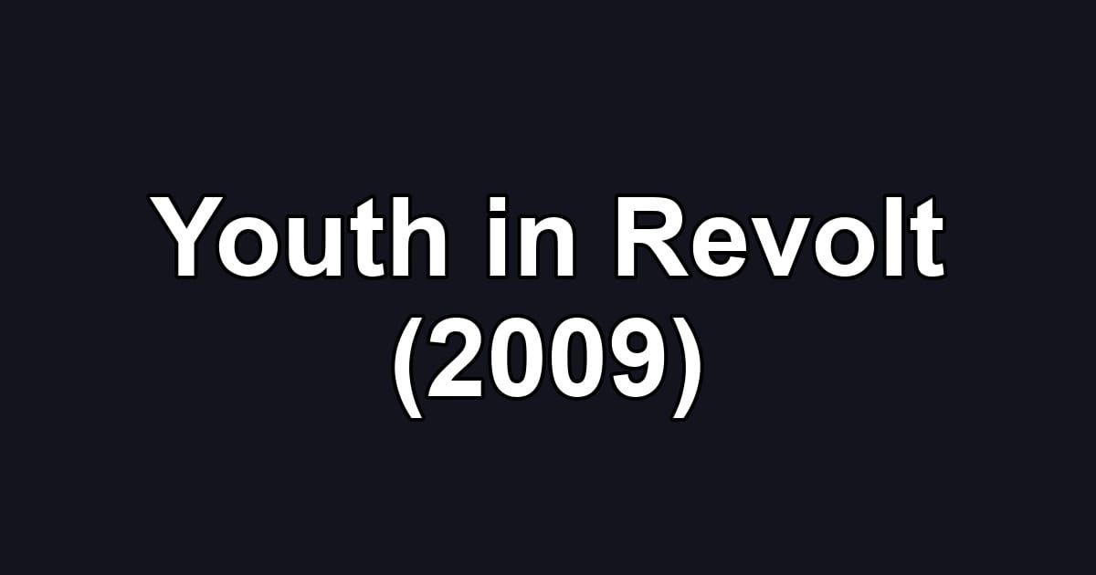 Youth in Revolt (2009)