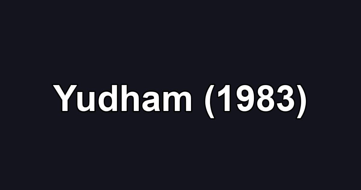 Yudham (1983)