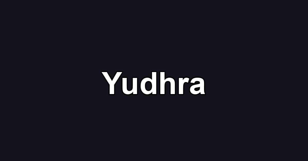 Yudhra