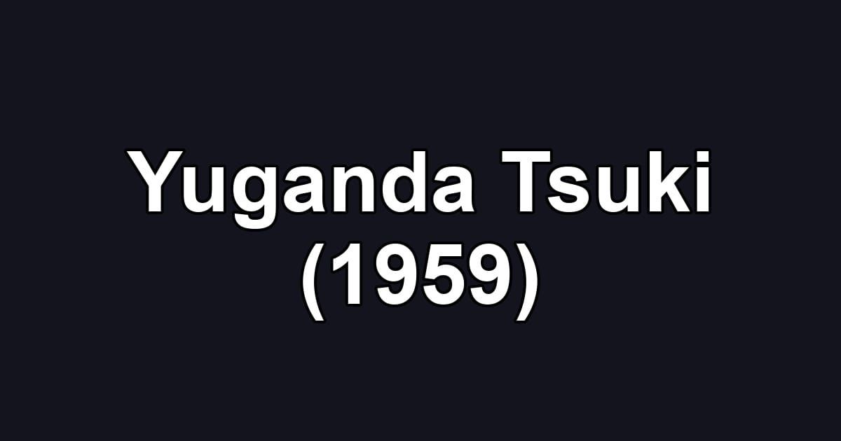 Yuganda Tsuki (1959)
