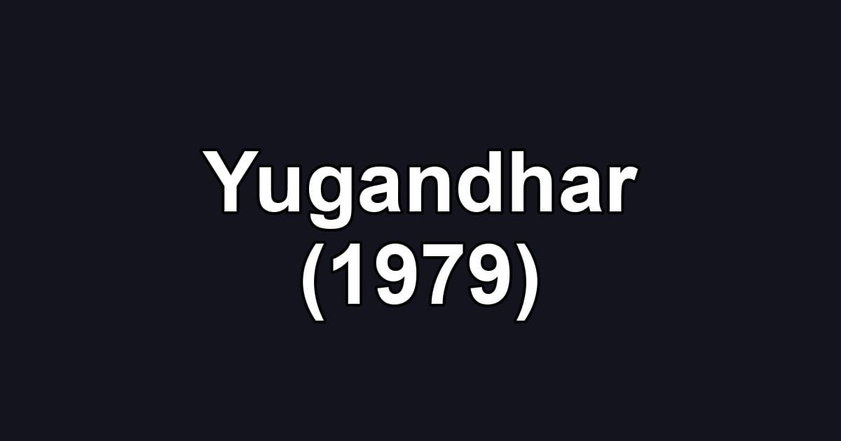 Yugandhar (1979)