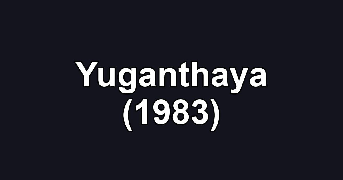 Yuganthaya (1983)