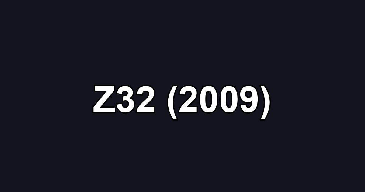 Z32 (2009)