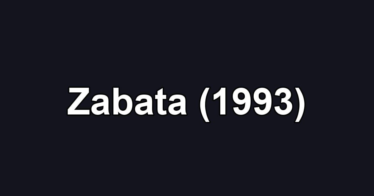 Zabata (1993)