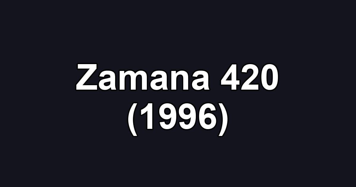 Zamana 420 (1996)