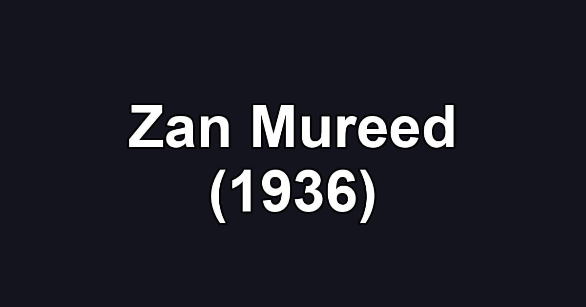 Zan Mureed (1936)