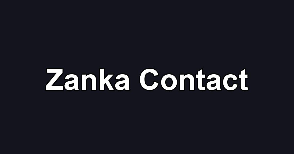 Zanka Contact