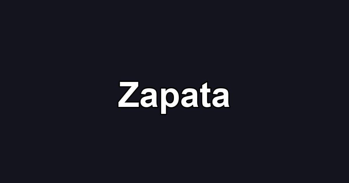 Zapata
