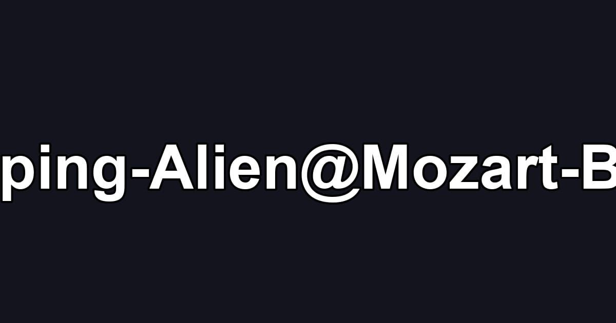 Zapping-Alien@Mozart-Balls