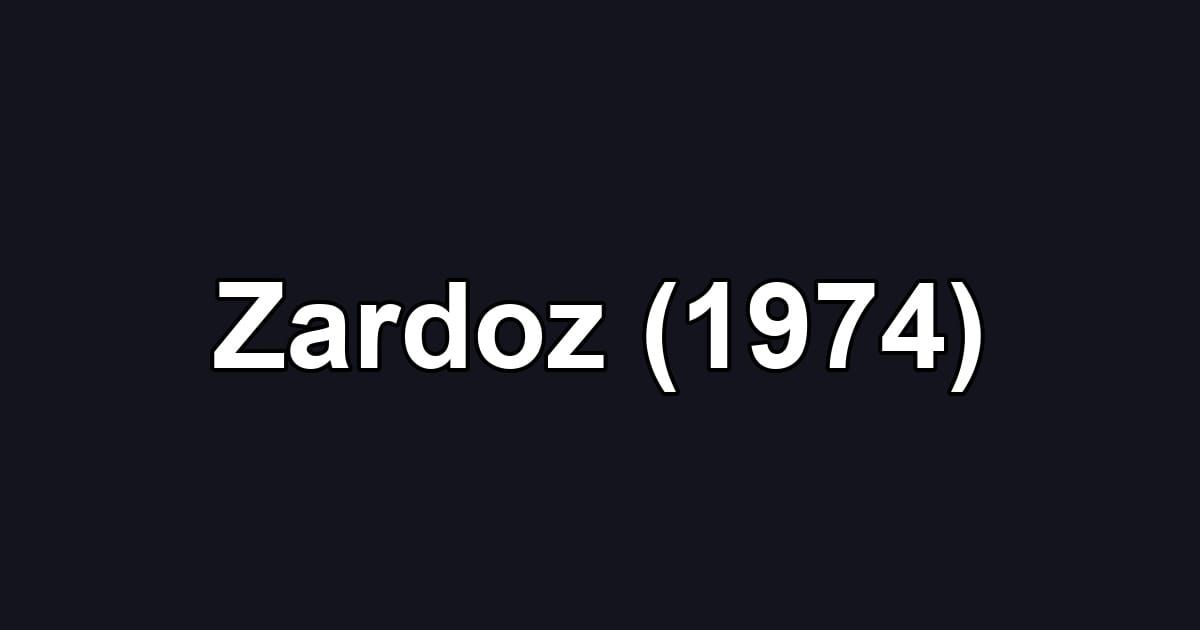 Zardoz (1974)