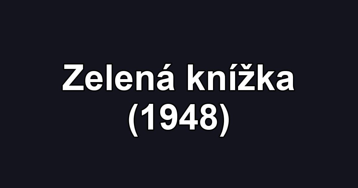 Zelená knížka (1948)
