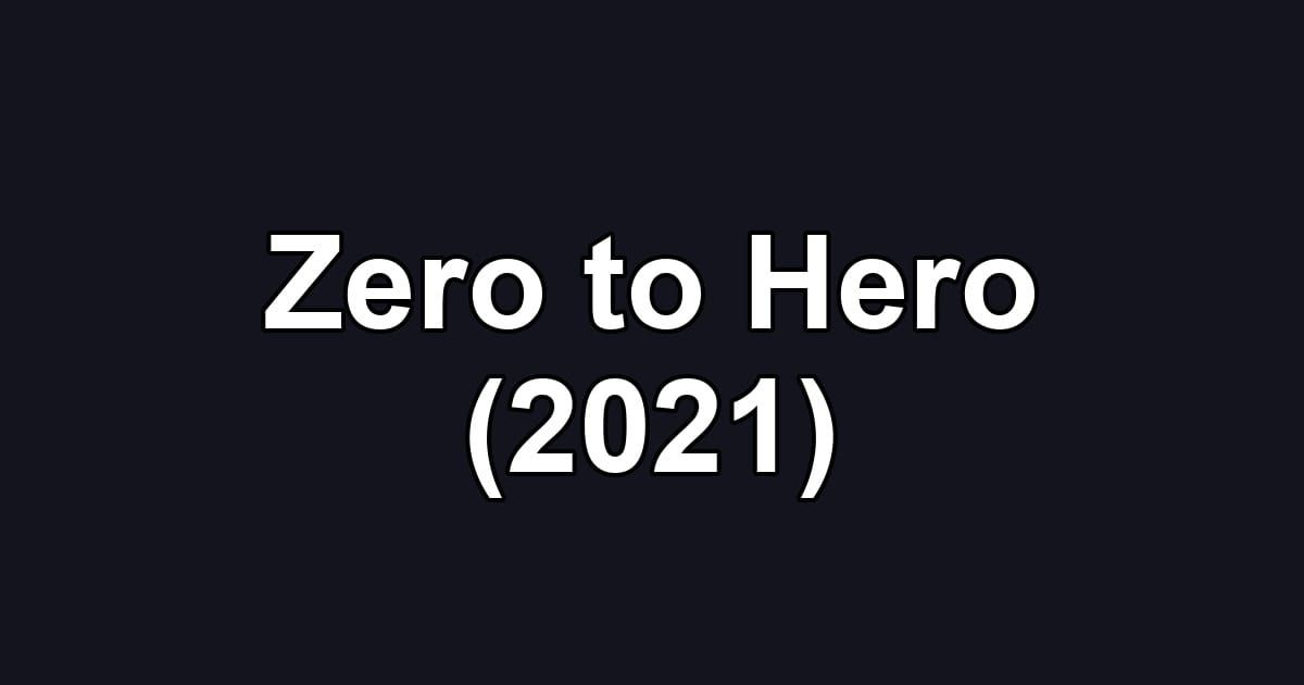 Zero to Hero (2021)