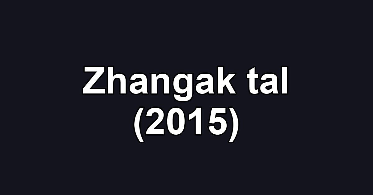 Zhangak tal (2015)