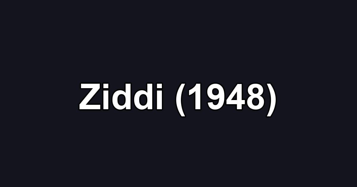 Ziddi (1948)