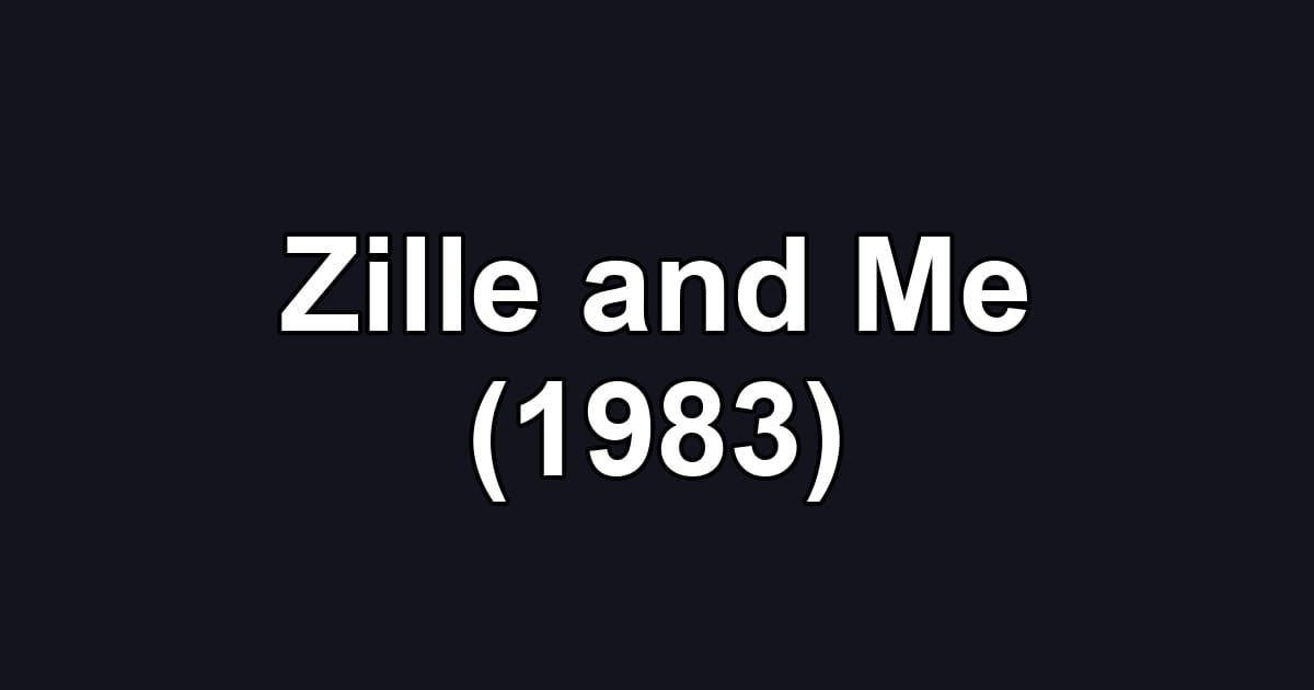 Zille and Me (1983)