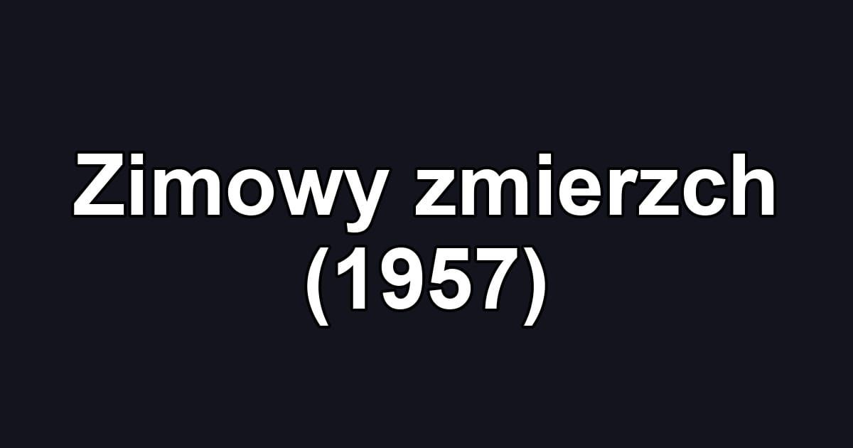 Zimowy zmierzch (1957)