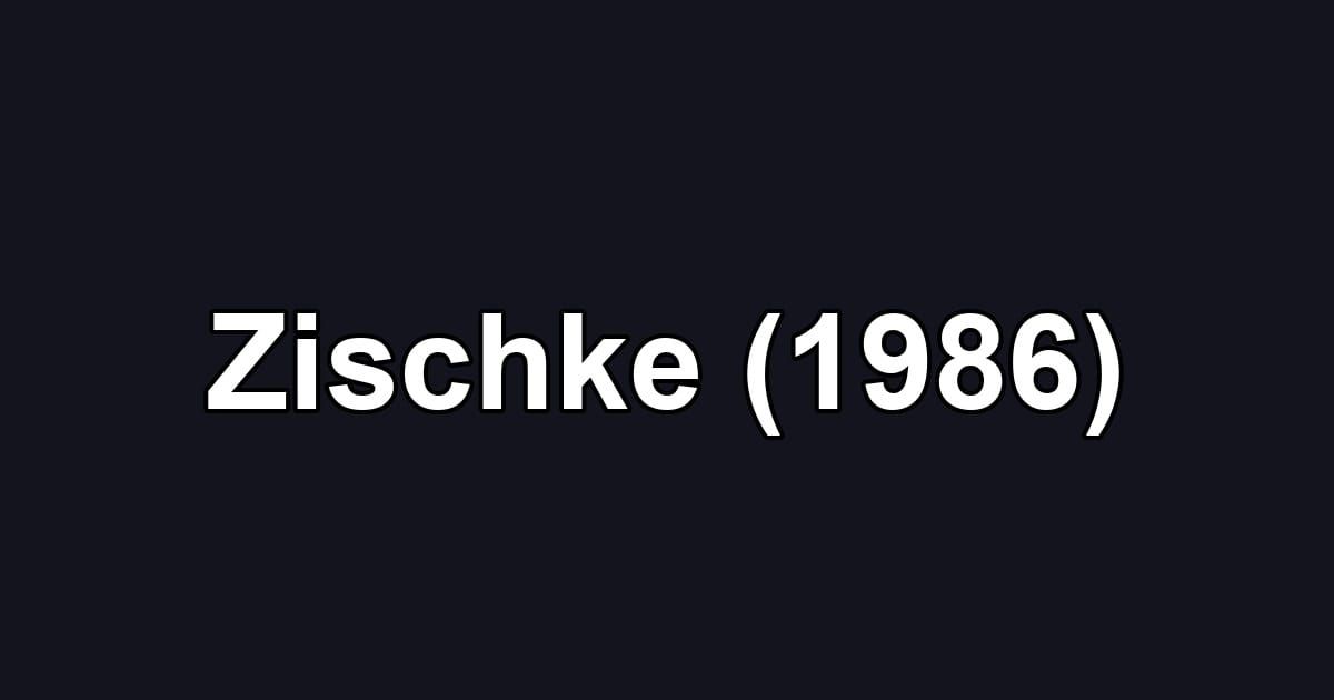 Zischke (1986)