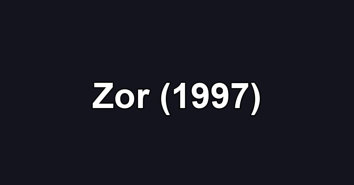Zor (1997)