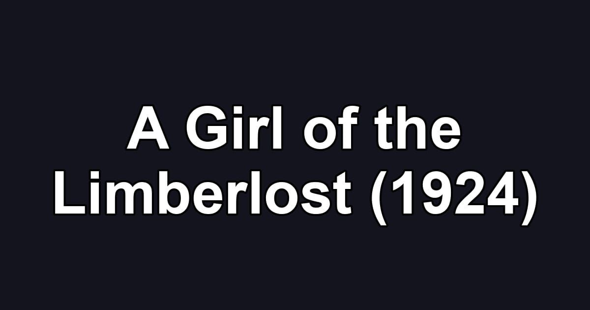 A Girl of the Limberlost (1924)