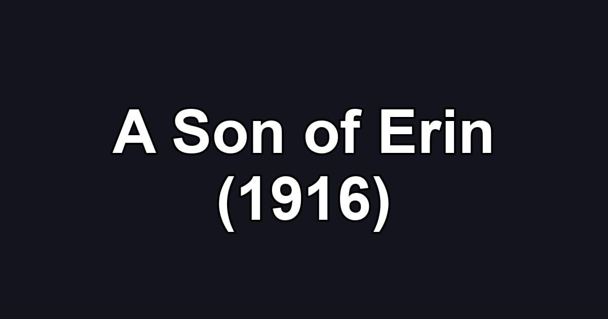 A Son of Erin (1916)