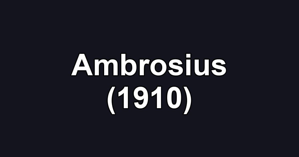 Ambrosius (1910)