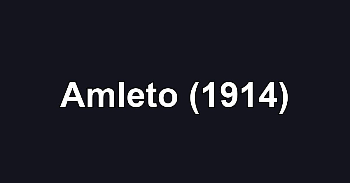 Amleto (1914)