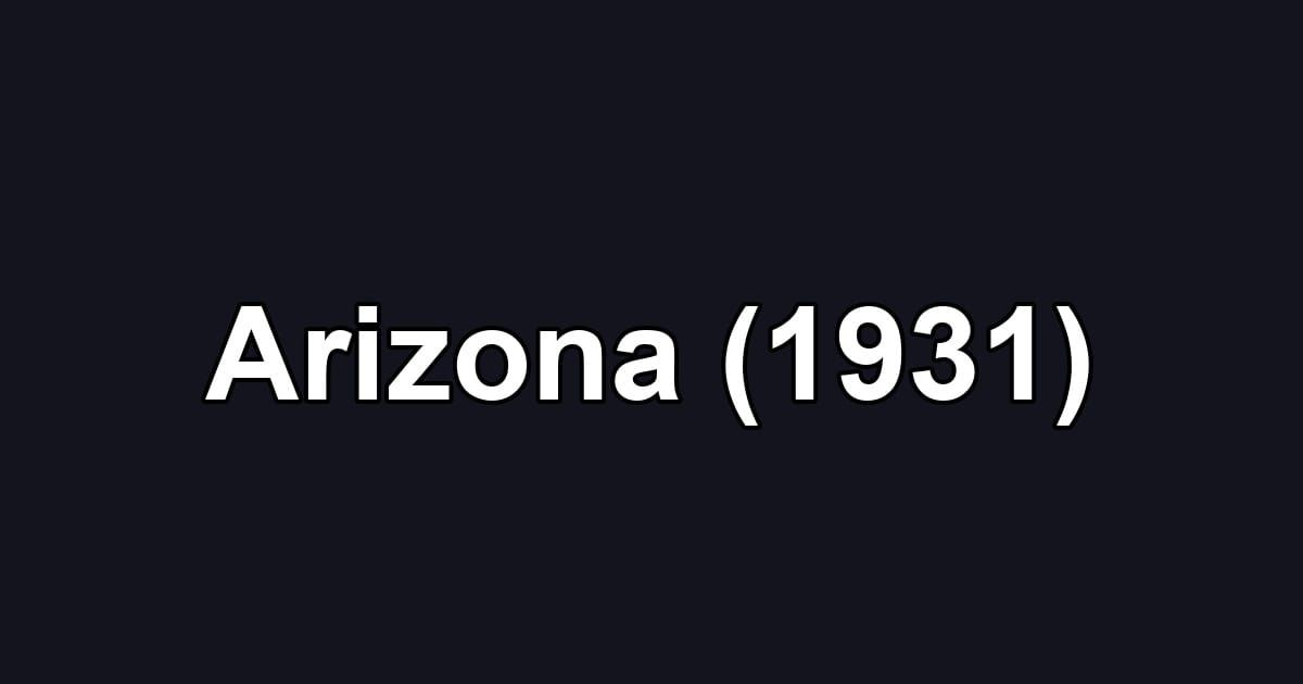 Arizona (1931)