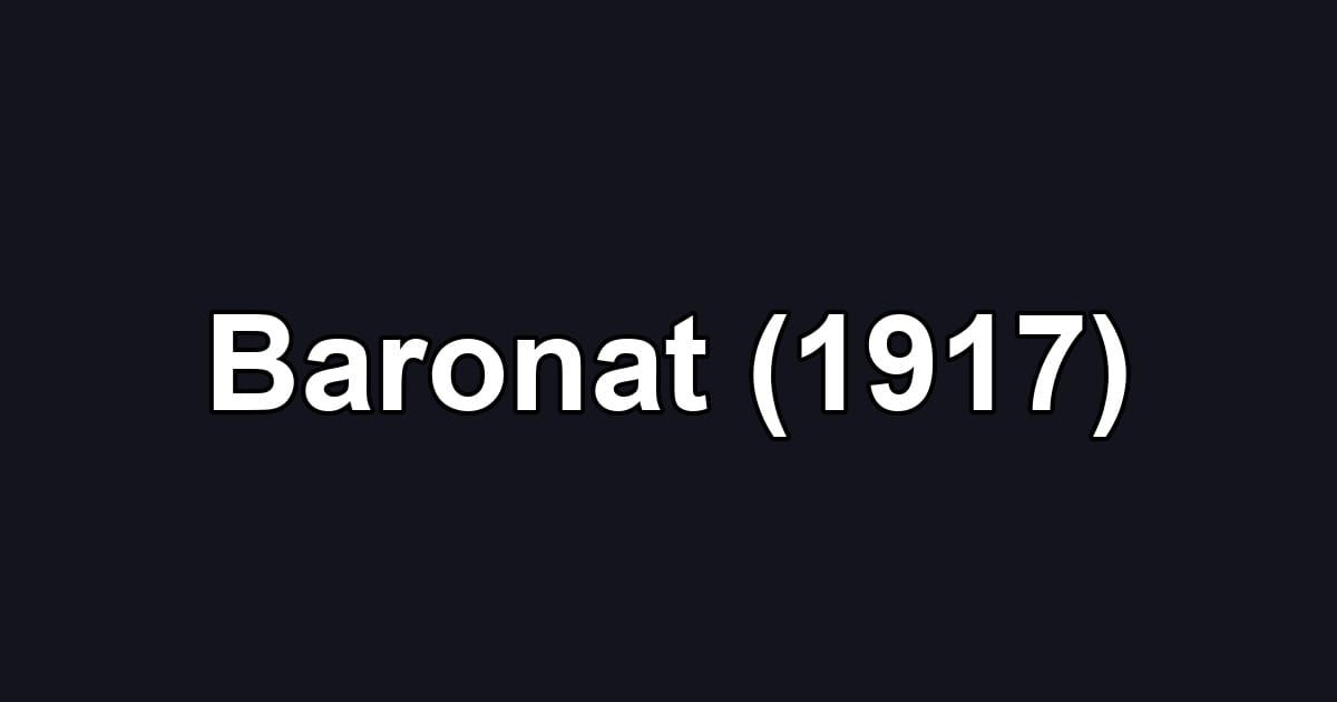 Baronat (1917)