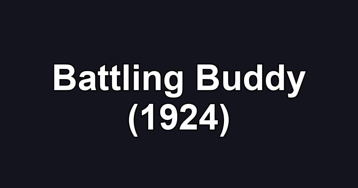 Battling Buddy (1924)