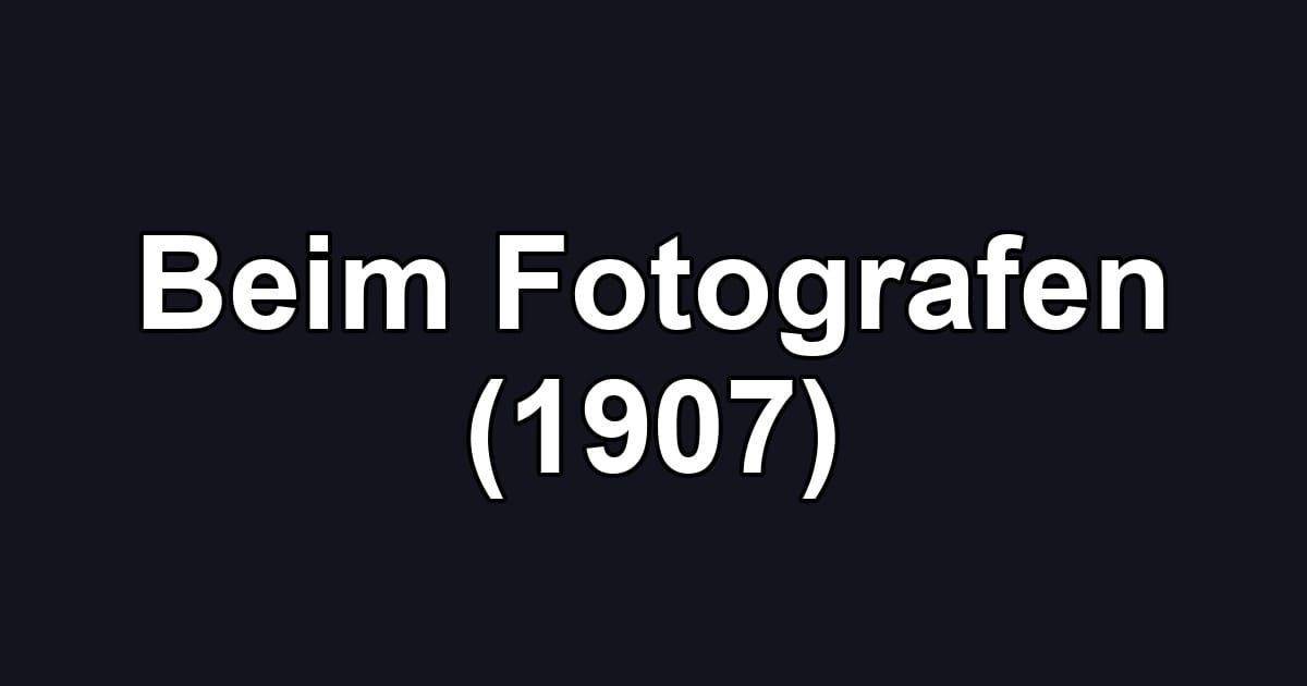 Beim Fotografen (1907)