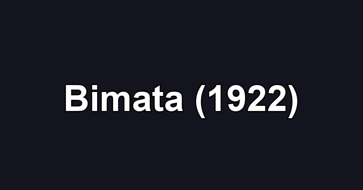 Bimata (1922)