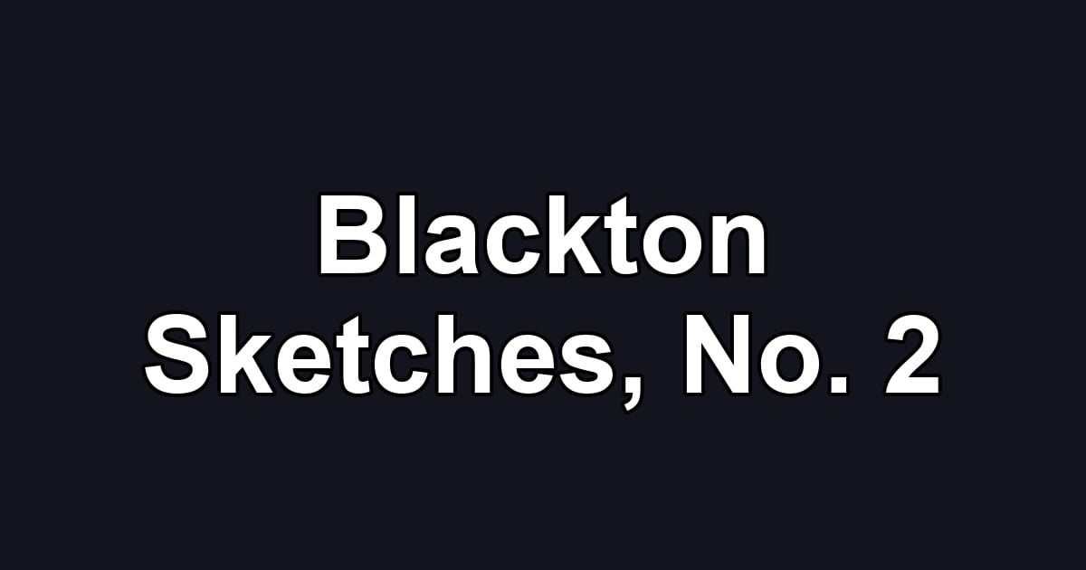 Blackton Sketches, No. 2