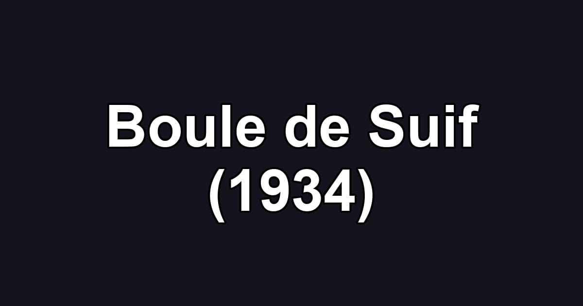 Boule de Suif (1934)